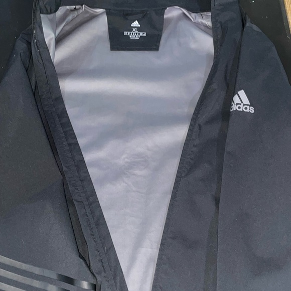 Adidas Golf Rain Jacket. Black XL - Picture 2 of 6